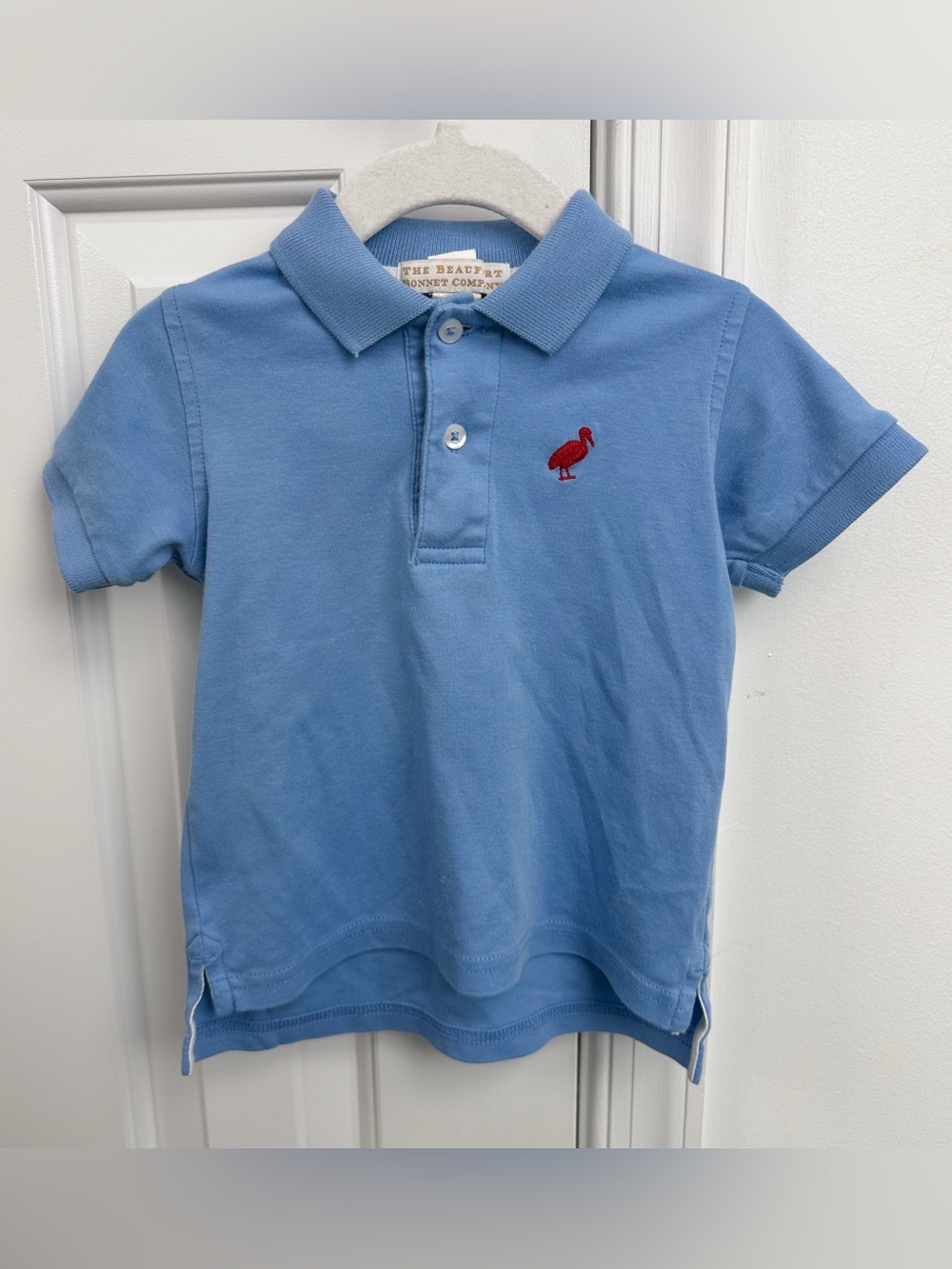The Beaufort Bonnet Blue Polo size 18-24m VGUC